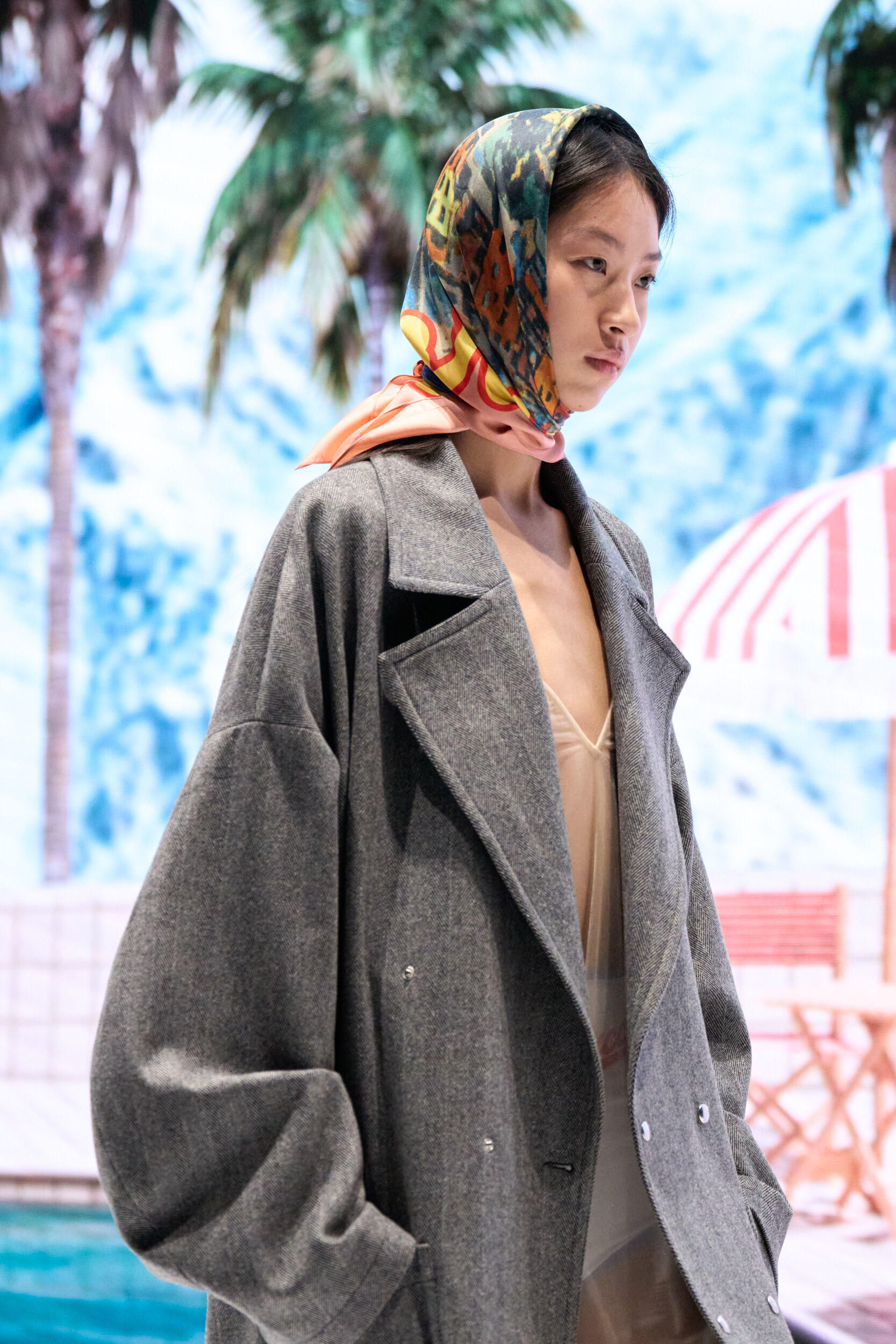 Portofino Postcard Scarf Multi